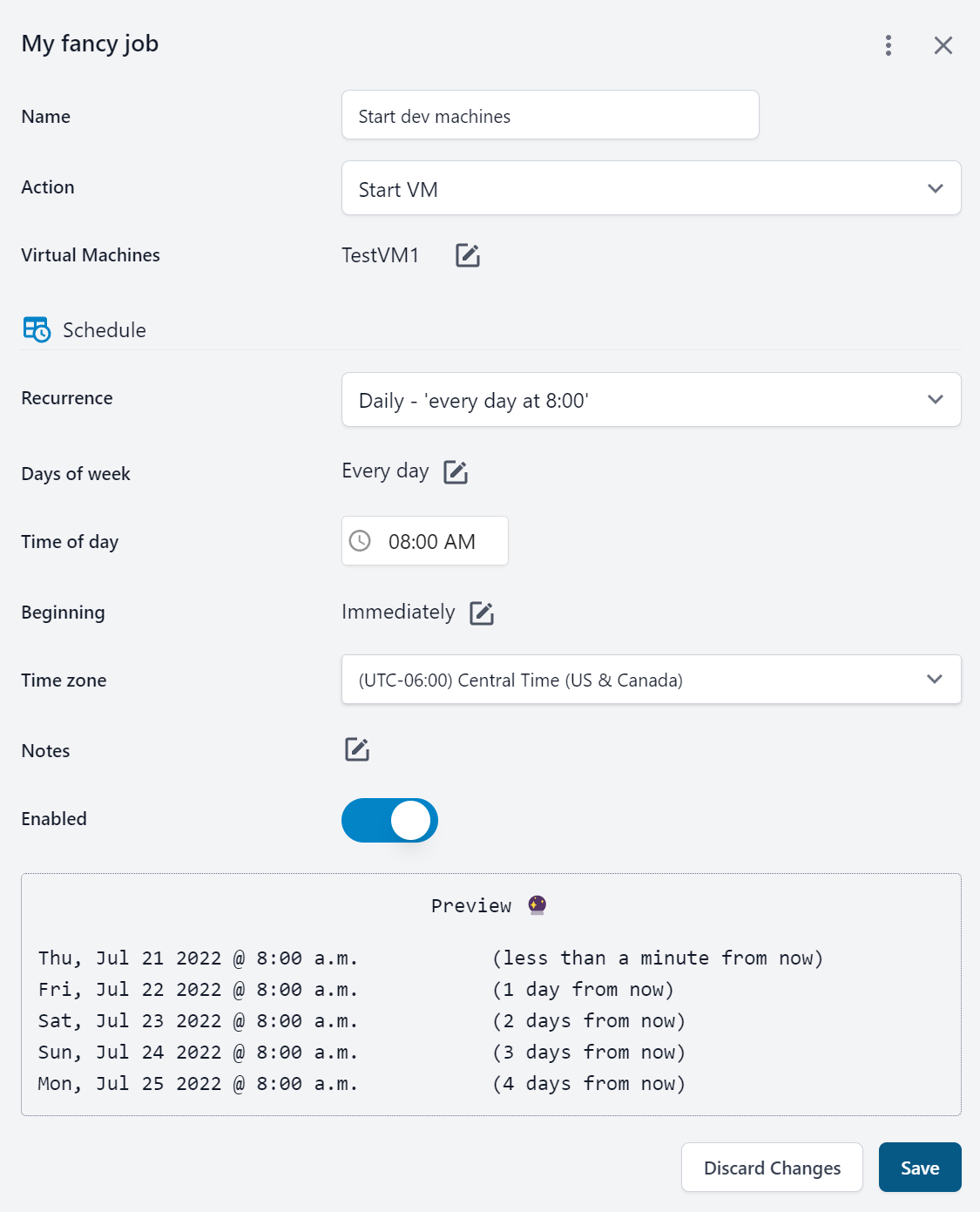 SkyPlug scheduled job